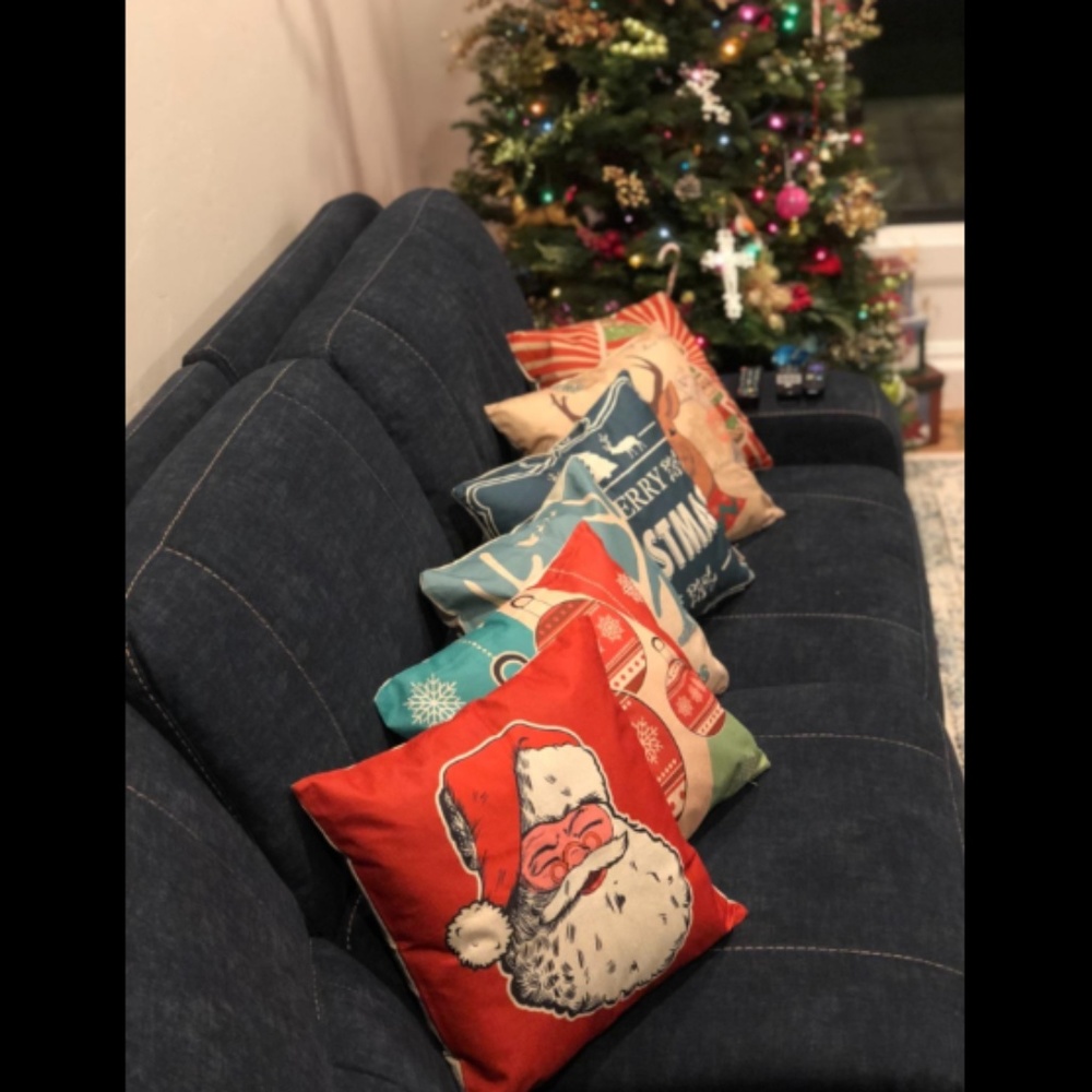 6 Christmas Pillow Covers Home Décor